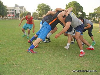 Illustration: Essential Rugby Training Drills for Physical Conditioning