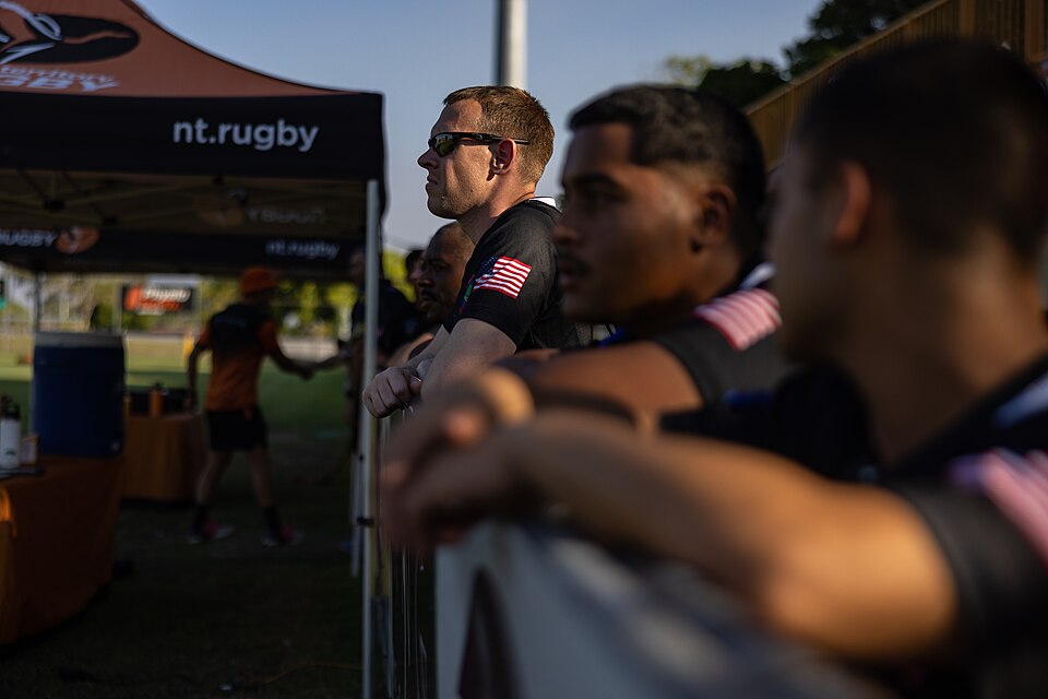 Illustration: Side-on Tackling Drill